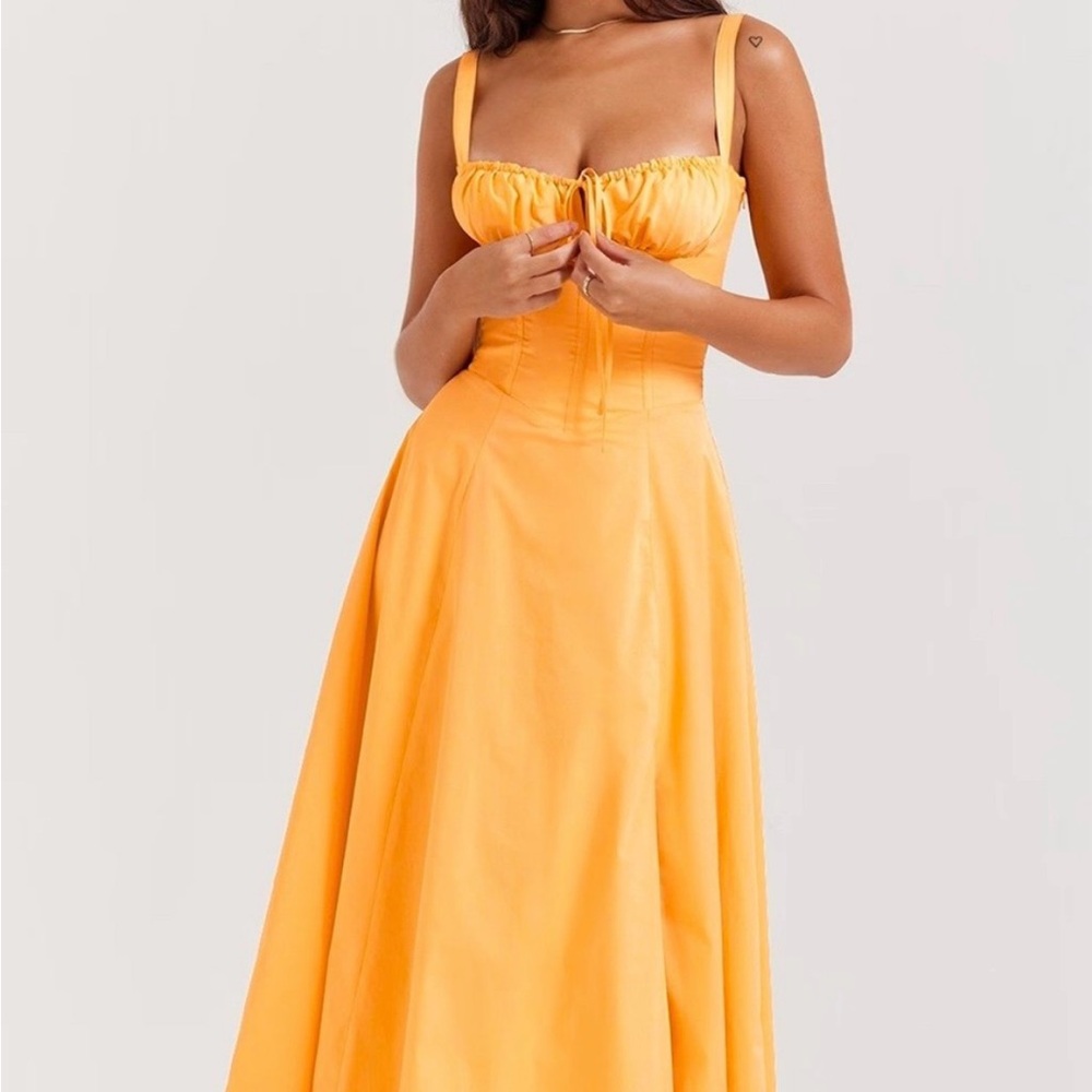 House of CB Yellow Dress